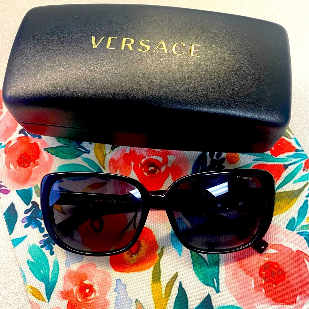 VERSACE polarized women's sunglasses